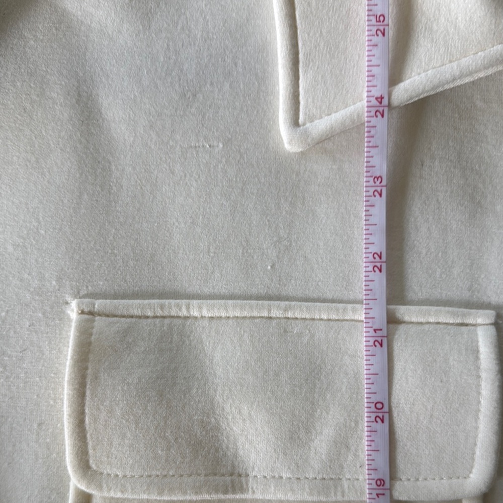 Cream Button-Up Jacket - Picture 3 of 6